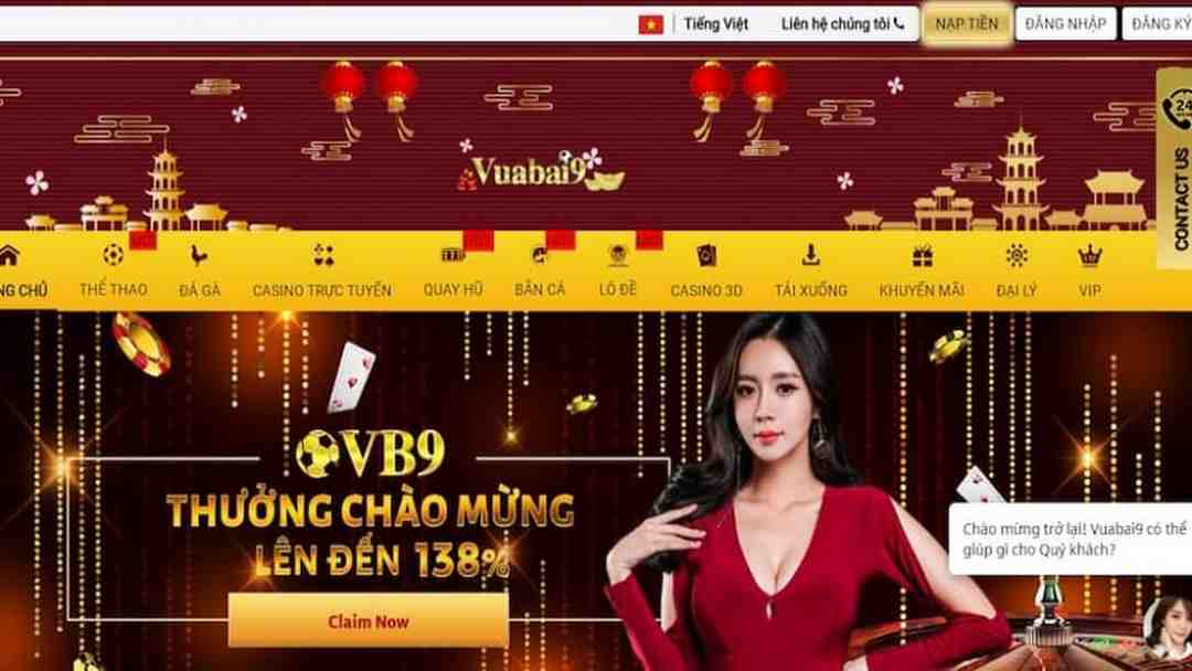 Vuabai9 - Sòng bài trực tuyến ảo