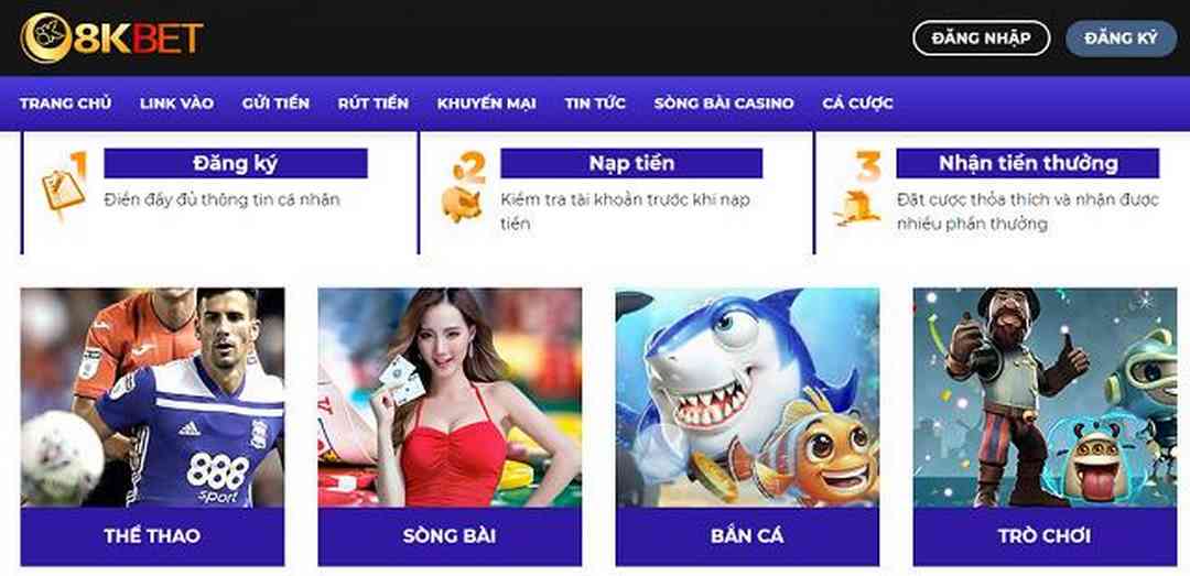 Sòng bạc của 8KBET 